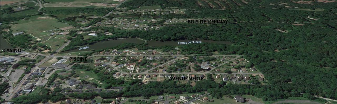 فورج-ليه-زو Gite Des 2 Chenes Entre Avenue Verte, Lacs, Piscine Et Casino المظهر الخارجي الصورة